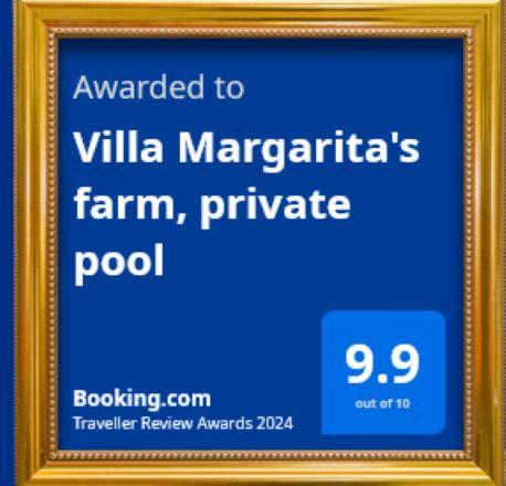 Villa Margarita'S Farm, Private Pool Malathiros Bagian luar foto